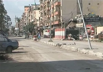 francotiradores cortan carretera en el norte de libano